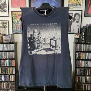 SOCIAL DISTORTION Mommy's Little Monster Custom Tank Top PUNK ROCK Size Medium